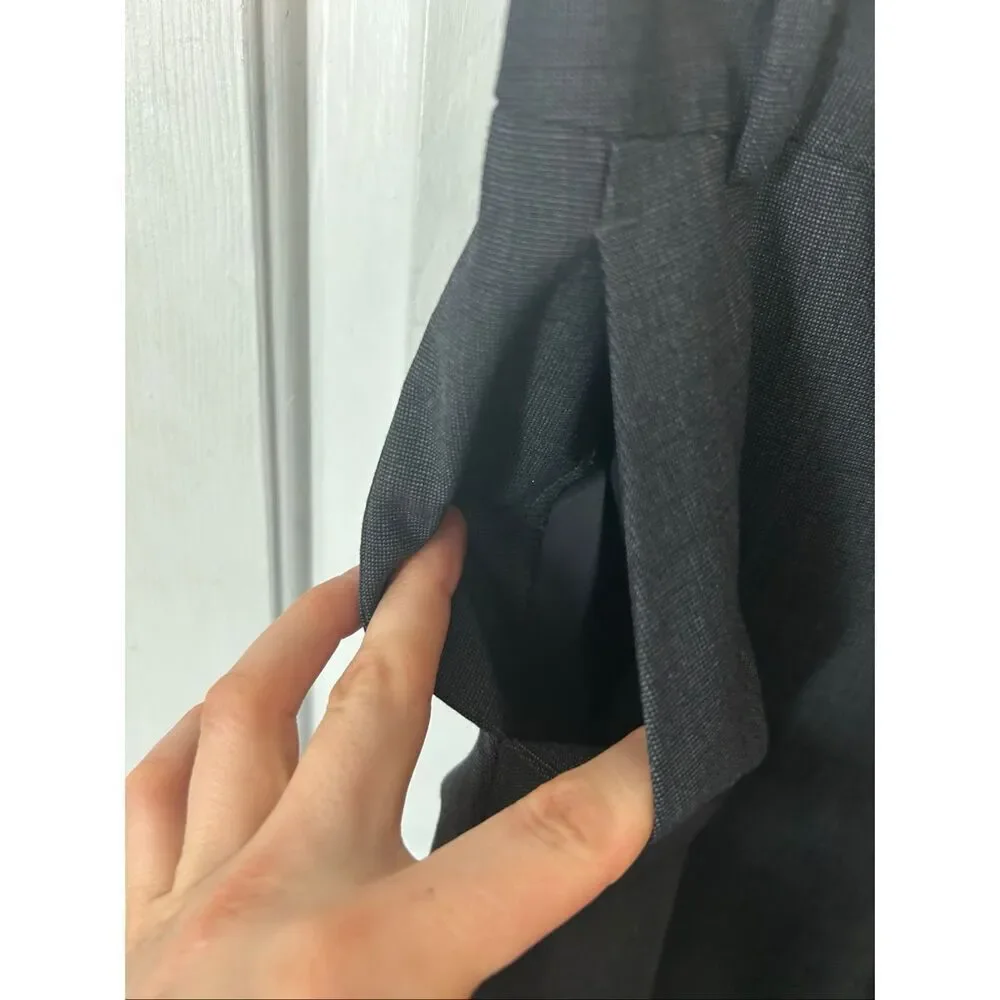 Banana republic Martin fit stretchy size 2 long dress pants color grey bluish bl